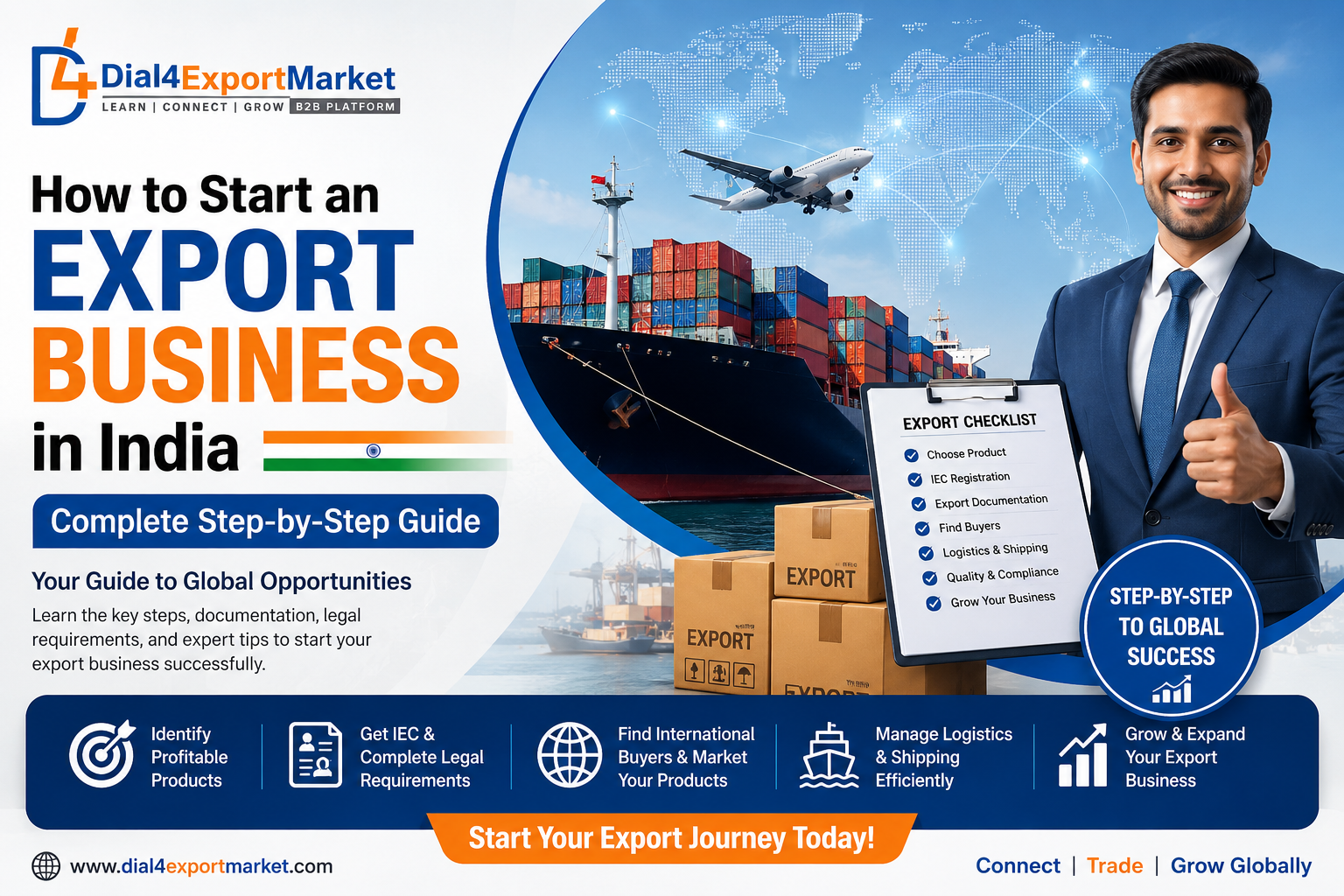 How to Start an Export Business in India: Complete Step-by-Step Guide